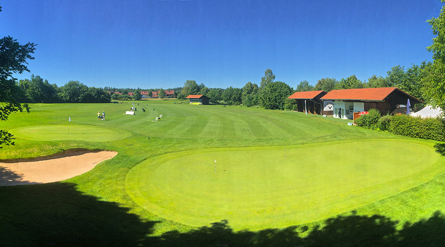 Driving Range der Golfanlage Schloss Egmating
